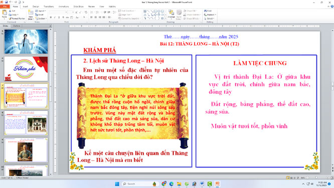 Bài giảng có ứng dụng AI